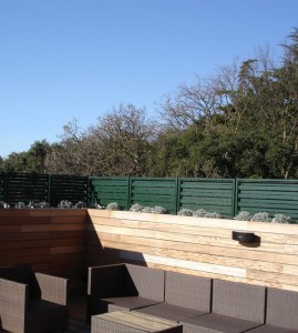 Ringhiera in ferro per abitazione privata progettazione Westway Architects a Roma